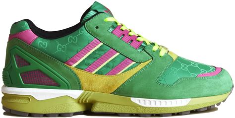 adidas x Gucci ZX 8000 Green GG Monogram Men's 